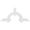 Ekena Millwork Ericson Architectural Grade PVC Gable Bracket, 72"W x 33"H x 4"D x 6"F, 11/12 Pitch GBP072X33X0406ERI00 - alternate 5